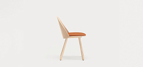 Стул Uma натуральный/терракотовый PU