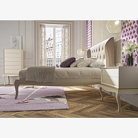 Кровать Organic с основанием Eternity 216x131x210/220 для матраса 180 см