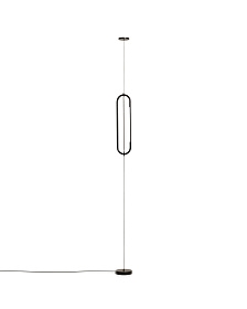 Потолочный светильник Bow из черного алюминия, Ø 16 см