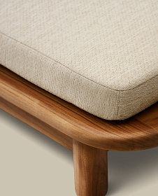 Шезлонг Turqueta из массива тикового дерева