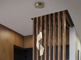 Velas Подвесной светильник 1L золотой