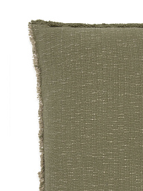 Подушка декоративная Handloom square хаки 45*45
