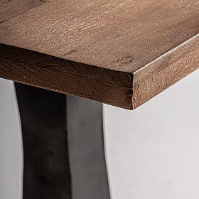 Барный стол BUGLE черный/натуральный