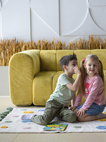 Хлопковый ковер Lillaland LOVELY DOTS 120*180