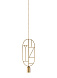 Подвесной светильник Wooden Dots WD02 Gold