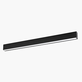 Потолочный светильник Via PRISMATICO черный 112CM 52W 3000K