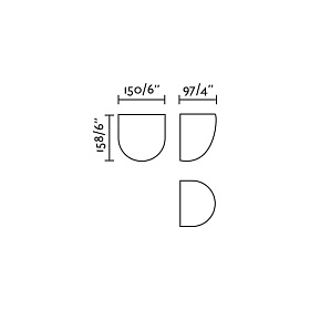 KAPPU 158 Настенный светильник белый 1xE14