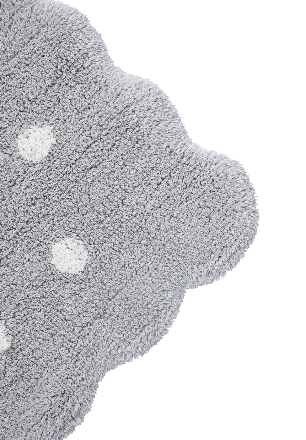 Стираемый ковер MINI Печенька жемчужно-белый 70*100