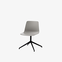 Поворотный стул Varya из полипропилена с алюминиевым основанием