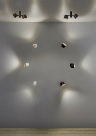 Бра Drone Double 2700K ON-OFF 8.6W 95 белый/медный