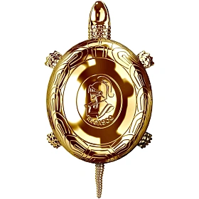 Пресс-папье/колокольчик TURTLE M-700 L GOLD 23kt