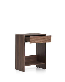 Буфет Norlen с ящиком и полкой из орехового шпона 60 x 81 см