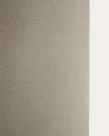 Кашпо Aiguablava из серого цемента Ø 52см