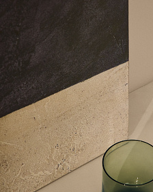 Fida Зеленый абстрактный холст 118 x 94 см