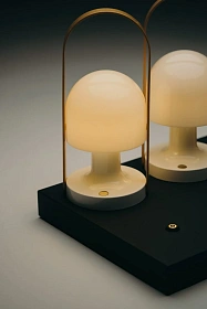 Портативный светильник FollowMe белый/дуб