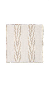 Коврик для ванной Bina из 100% хлопкового жаккарда цвета экрю 50 x 70 см