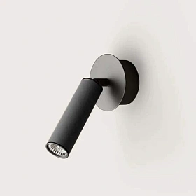 Бра Tura черная кожа