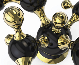 Потолочная люстра Atomic Round