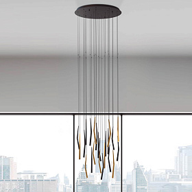 9377+9240 (24L) Подвесная люстра BOOMERANG