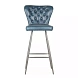 Барный стул в стиле ретро Nordwich синиий