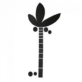 Настенная наклейка Uriana в виде пальмы 160 x 80 см