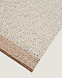 Бежевый шерстяной жаккардовый ковер Nifelia 200 x 80 см