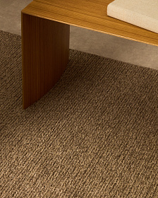 Ковер Galinda серо-коричневый из синтетических волокон, 160 x 230 см