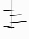 Полка угловая Unica Configuration 09