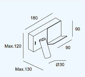 Бра E-lamp Mini 05-8329-05-81