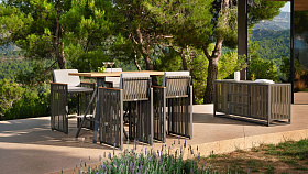 Буфет HORIZON DARK GREY STRAP