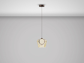 Подвесной светильник Ingrid 1L шампань