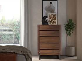 Шифоньер 7153/437-W из ореха и керамики