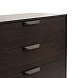 Комод RONDA темный орех V36W1