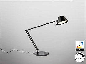 Taros Настольная лампа1L черная