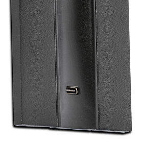 GABO Бра с ридером USB черное LED 4W 2700K