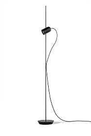 Торшер Onfa черный ясень/графитовый металл