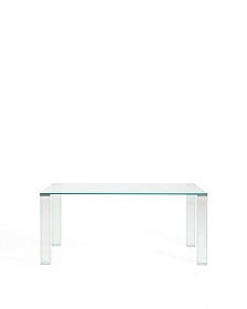 Стол Adularia из прозрачного закаленного стекла 160 x 90 см