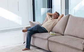 Диван с реклайнером Selene 2V+2LR