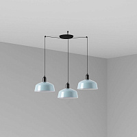 Подвесной светильник TATAWIN сине-серый 3xE27