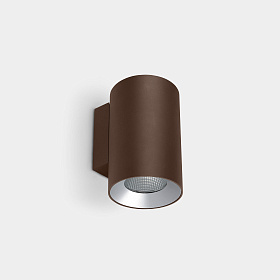 Уличный настенный светильник IP66 Cosmos ø85mm LED 12.7W 4000K ON-OFF Коричневый 1047Lm