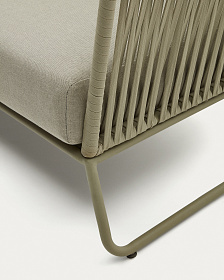 Saconca 3-местный садовый диван бежевый