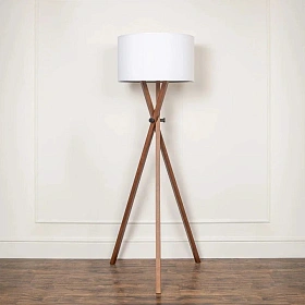 Торшер Cot c белым абажуром