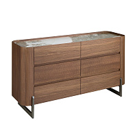 Комод 7151/437-C из ореха и керамики