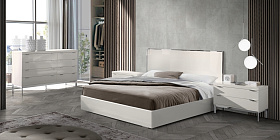 Кровать с мягким изголовьем City CTQP01-1