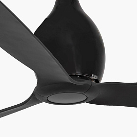 Матово-черный потолочный вентилятор Mini Eterfan