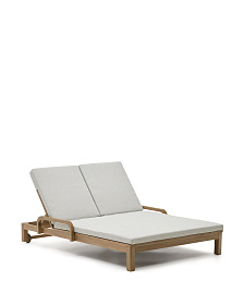 Двойной шезлонг Sonsaura из массива эвкалипта