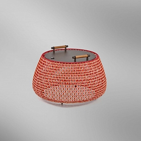 Уличный портативный светильник Nans Bag/38/R Outdoor красный