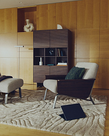 Tribet Шерстяной жаккардовый ковер zebra 200 x 300 см 