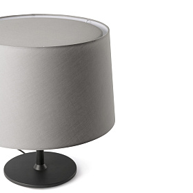 Настольная лампа WINDSOR черного/серого цвета
