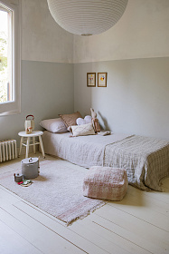 Подушка-пуф Шахматы розовый 20*40*40